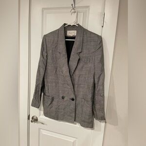 Vintage Christian Dior unisex linen blend double breasted blazer sports coat